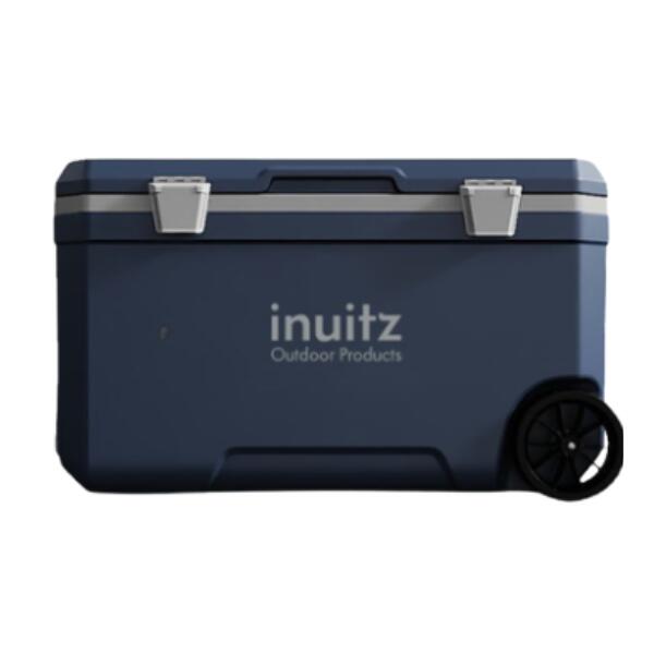 Nevera Portátil con Ruedas Inuitz 70 litros Azul