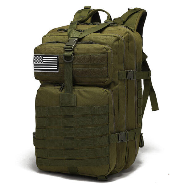 Inuitz - Sac À Dos Tactique 46 Litres Inuitz - Sac À Dos - Vert - Decathlon