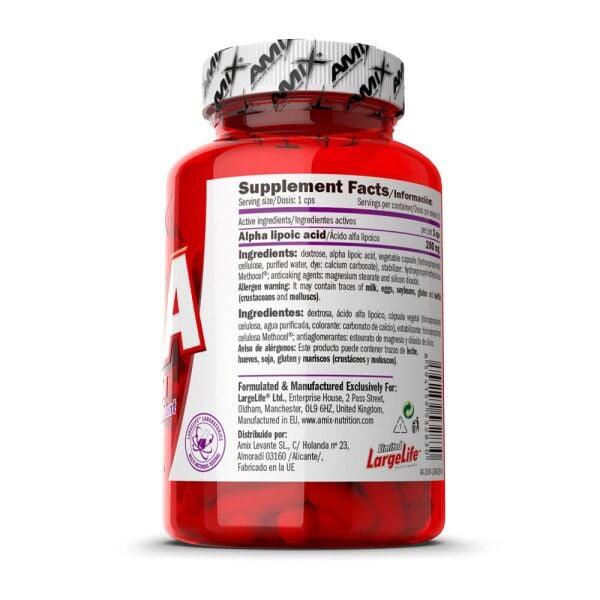 ALA - 60 capsules de Amix Nutrition 3/5