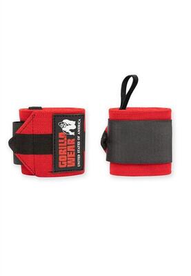 Wrist wraps ultra - zwart/rood