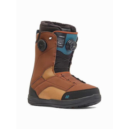 Scarponi da snowboard marroni da donna K2 Kinsley