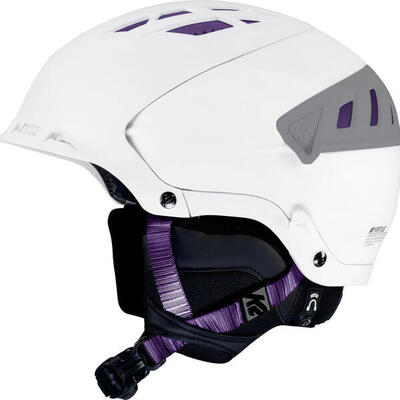 K2 virtue skihelm witte perl voor dames