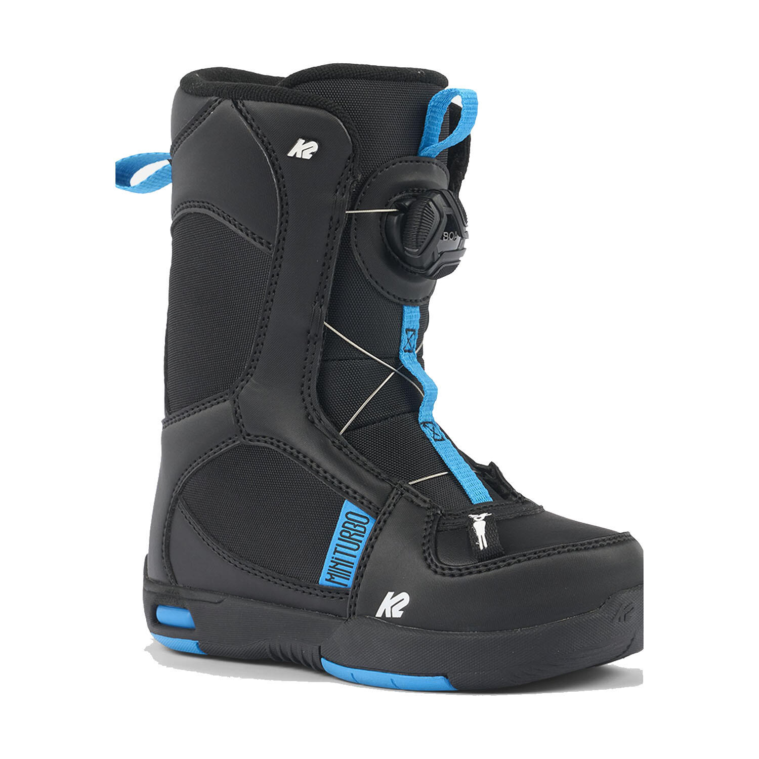 K2 - Boots De Snowboard Mini Turbo Garçon - Chaussures Snowboard - Noir - 33 - Decathlon