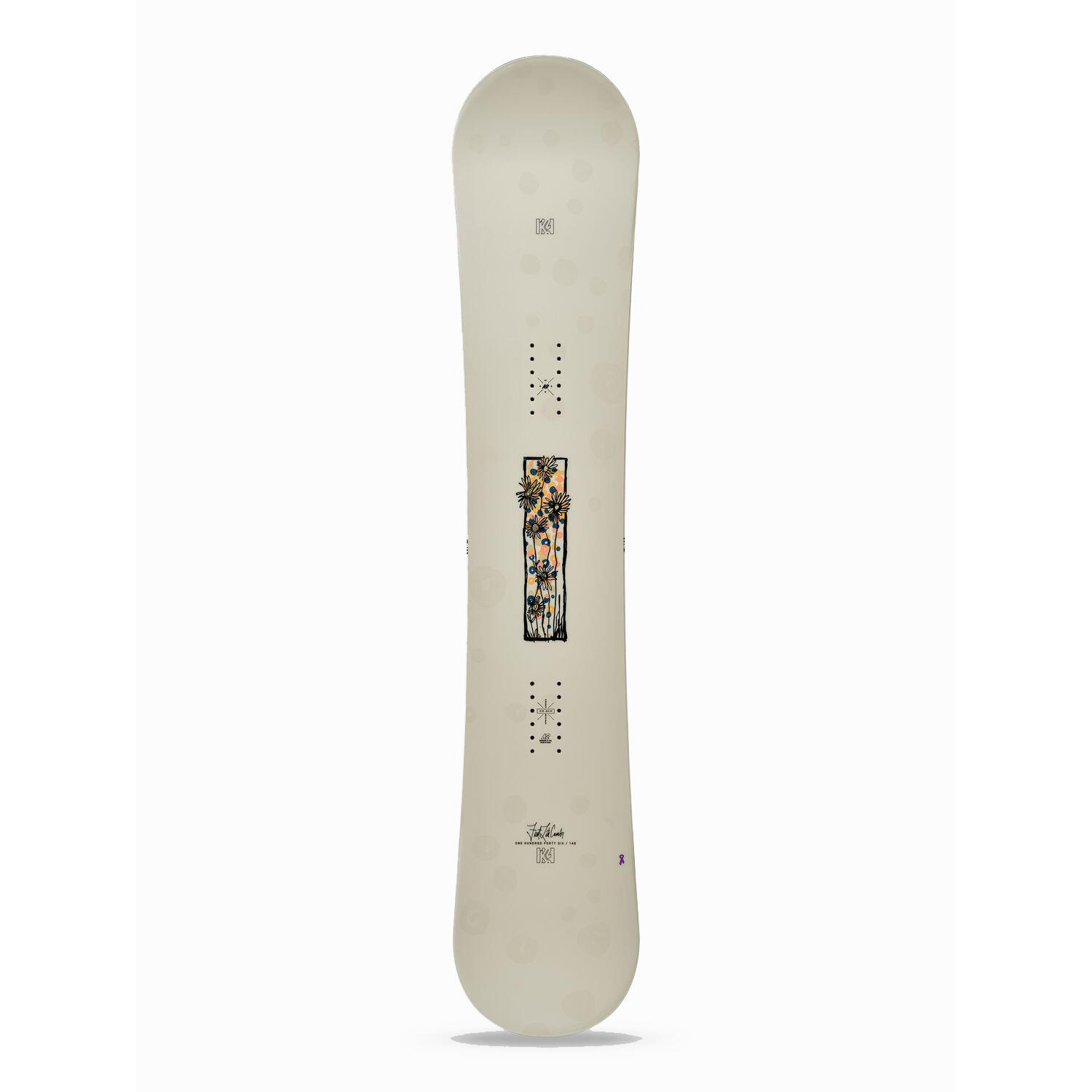 K2 - Planche De Snowboard First Lite Femme - Snowboard - Blanc - 146 Cm - Decathlon