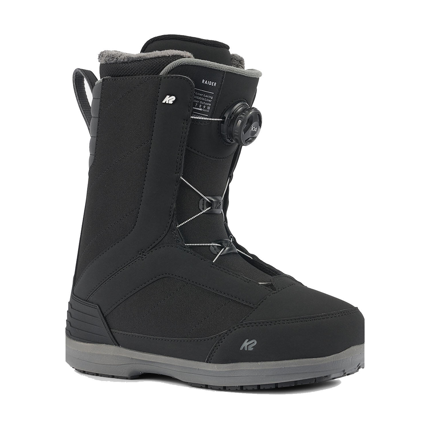 K2 - Boots De Snowboard Raider Homme - Chaussures Snowboard - Noir - 46 - Decathlon