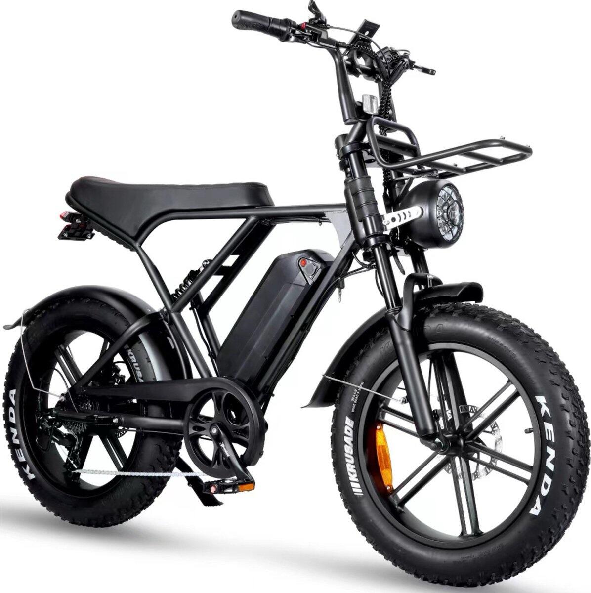 OUXI Ouxi H9 4.0 Fatbike, E-bike, 250Watt motorvermogen, topsnelheid 25 km/u
