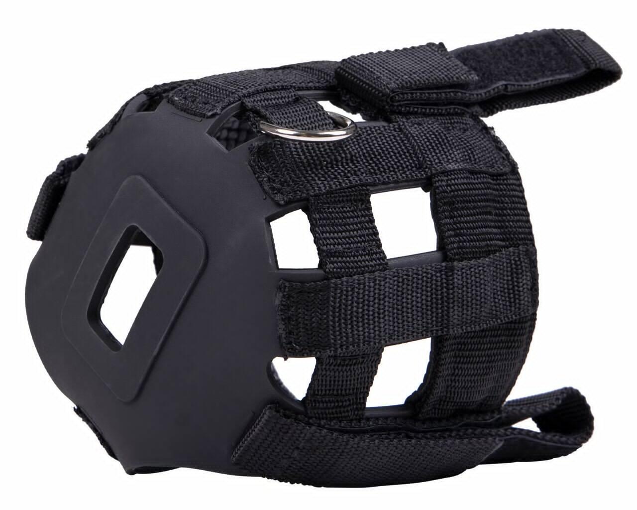 QHP Graasmasker Attachable - Zwart (Pony) 2/3