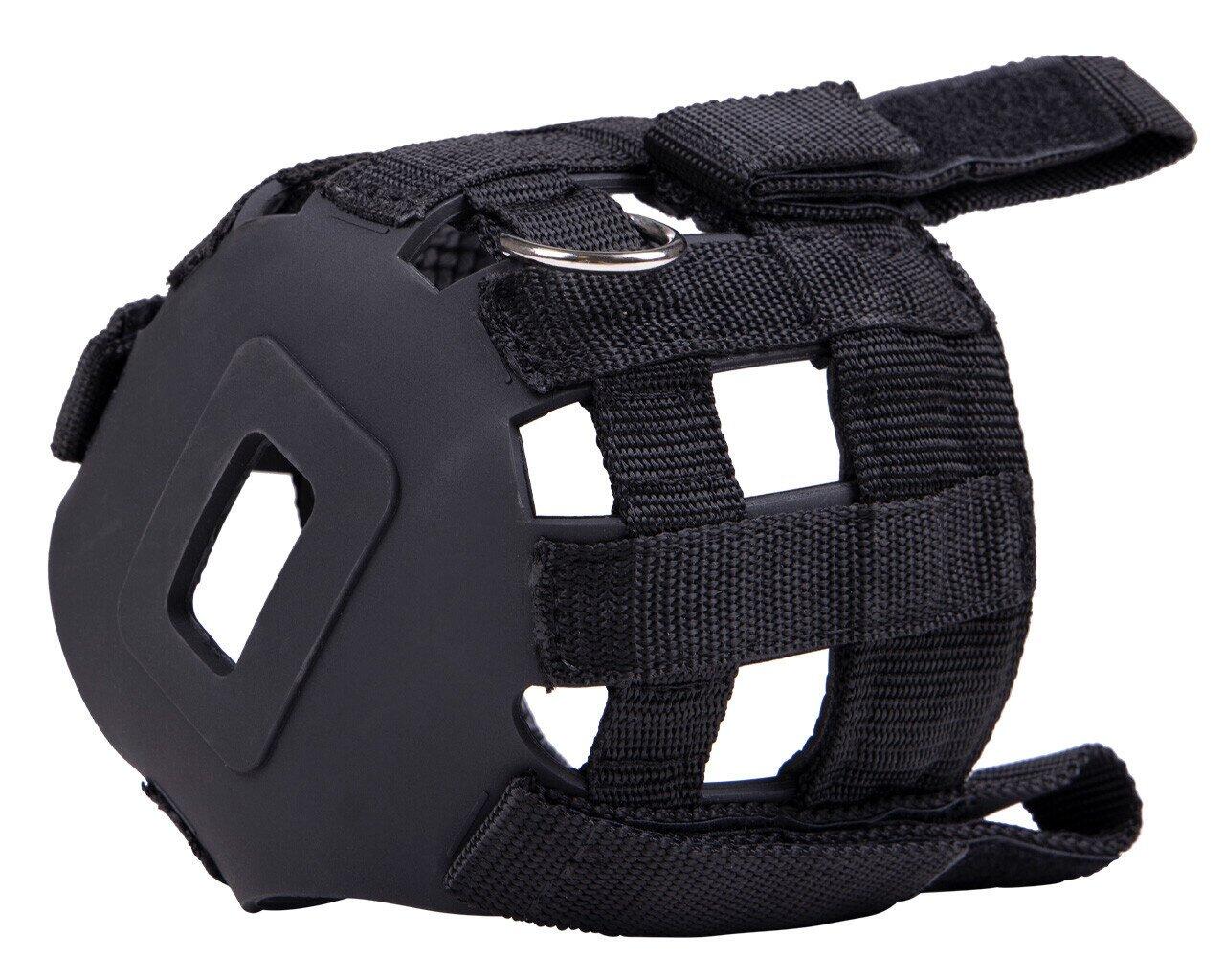 QHP QHP Graasmasker Attachable - Zwart (Pony)