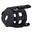 QHP Graasmasker Attachable - Zwart (Pony) (Pony)
