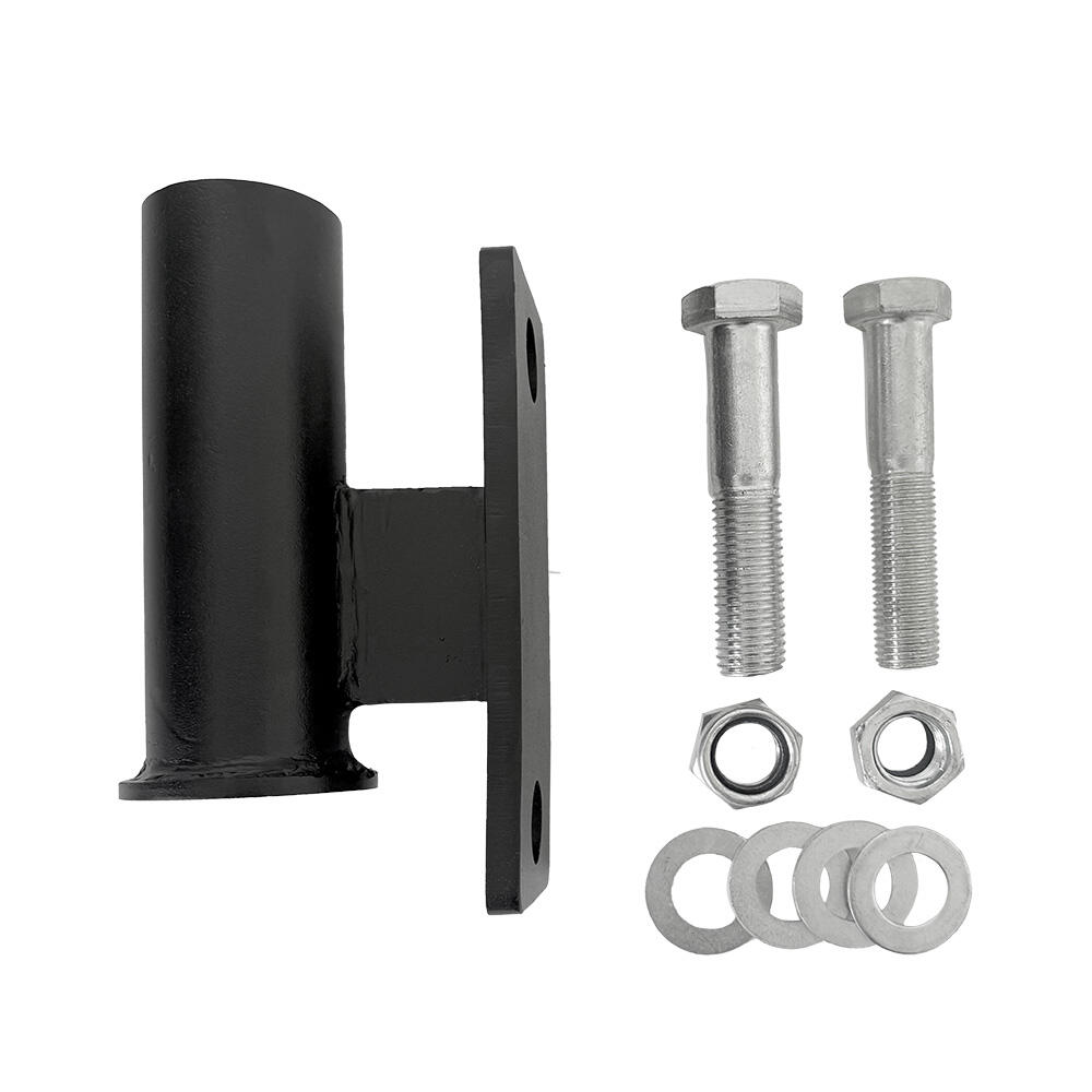 Supporto Per Tubo In Acciaio Plastificato Nero 46,5x16,5x24,5 Cm - Resistente E Anticorrosione Per Tubo Da 3/4”