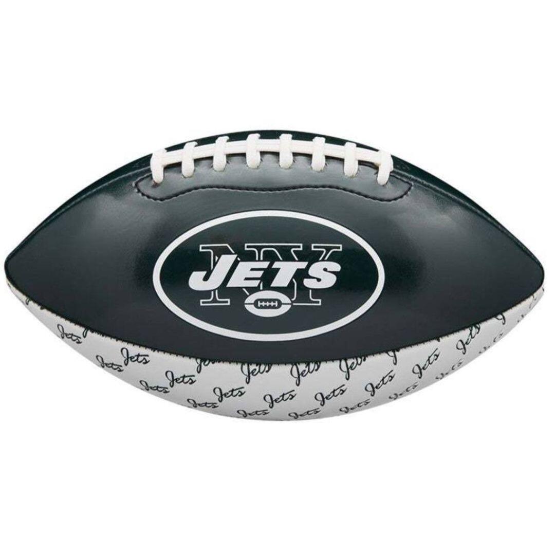 Wilson - Wilson F1523xb Nfl City Pride Peewee Team Jets - Ballon De Foot Américain - Multicolore|noir|vert - Pee Wee - Decathlon