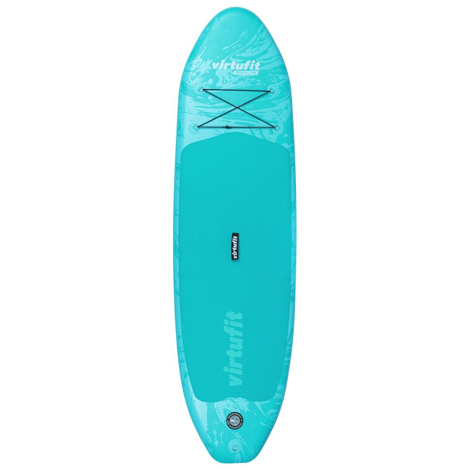 Deska SUP Ocean 275 - Turkus - Liść Zielony - z akcesoriami