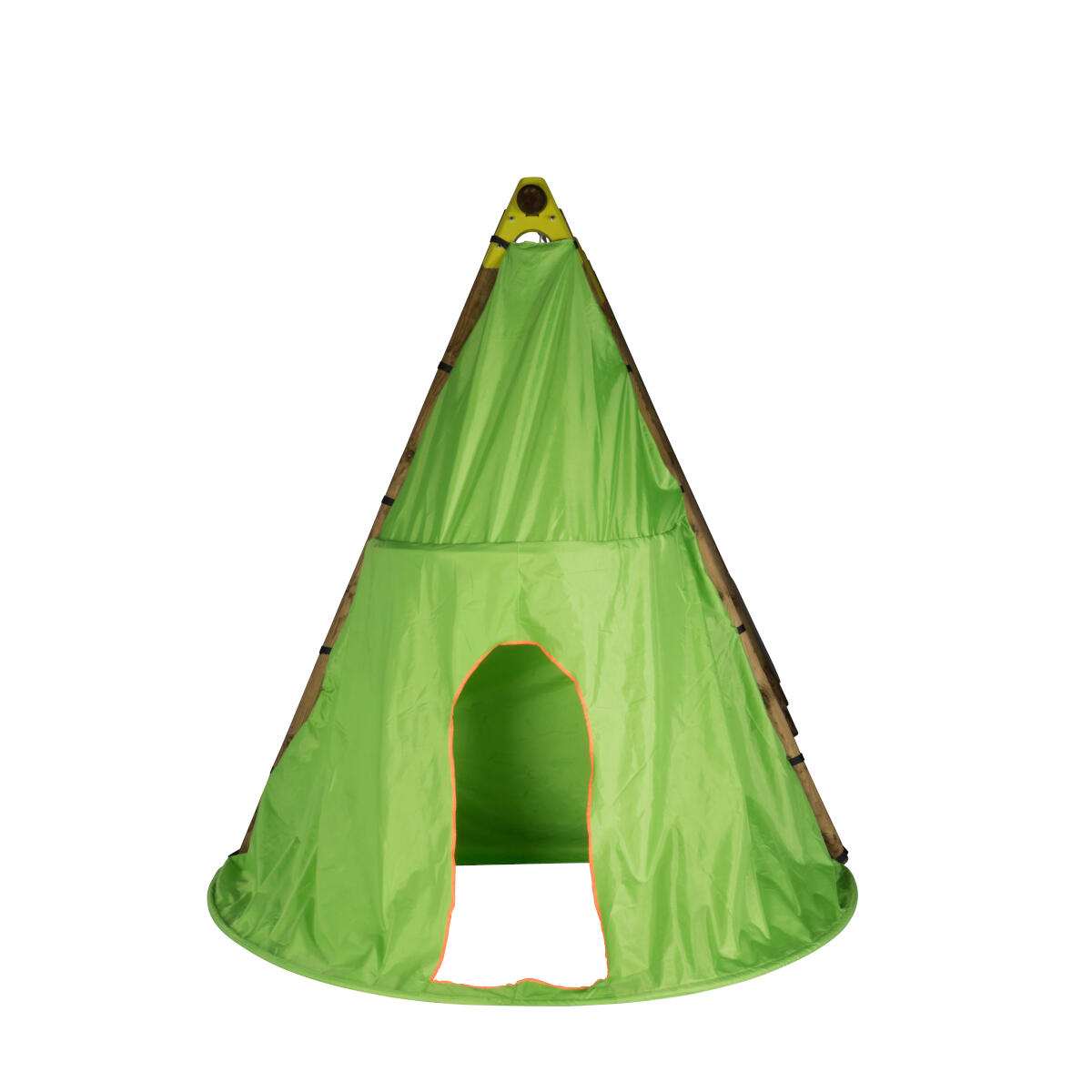 Tipi, vert et orange 1/3