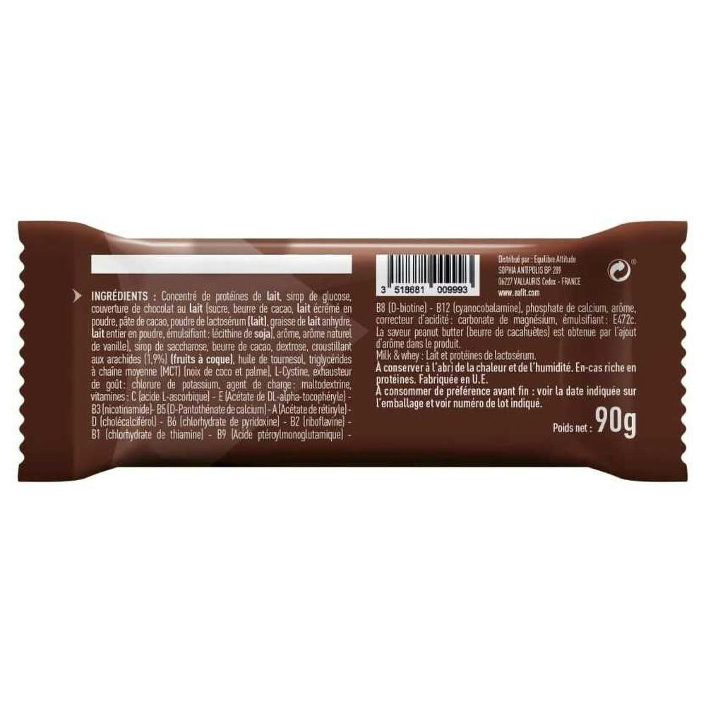 Barre Gainer EaFit Peanut Butter - Unité 90g 2/7