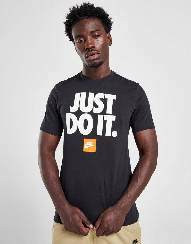 Camisola de Manga Curta Homem Nike JDI VERDIAGE DZ2989 010 Preto 1/4