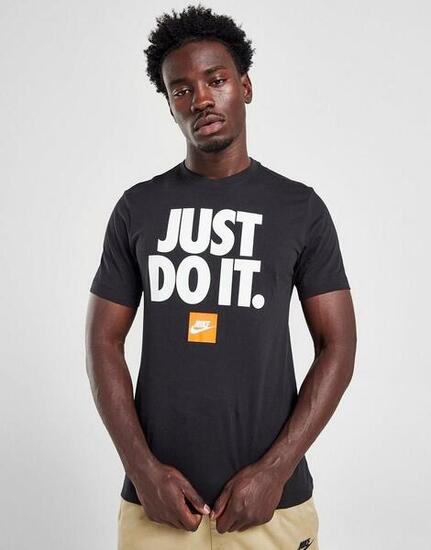 T-shirt à manches courtes homme Nike JDI VERDIAGE DZ2989 010 Noir