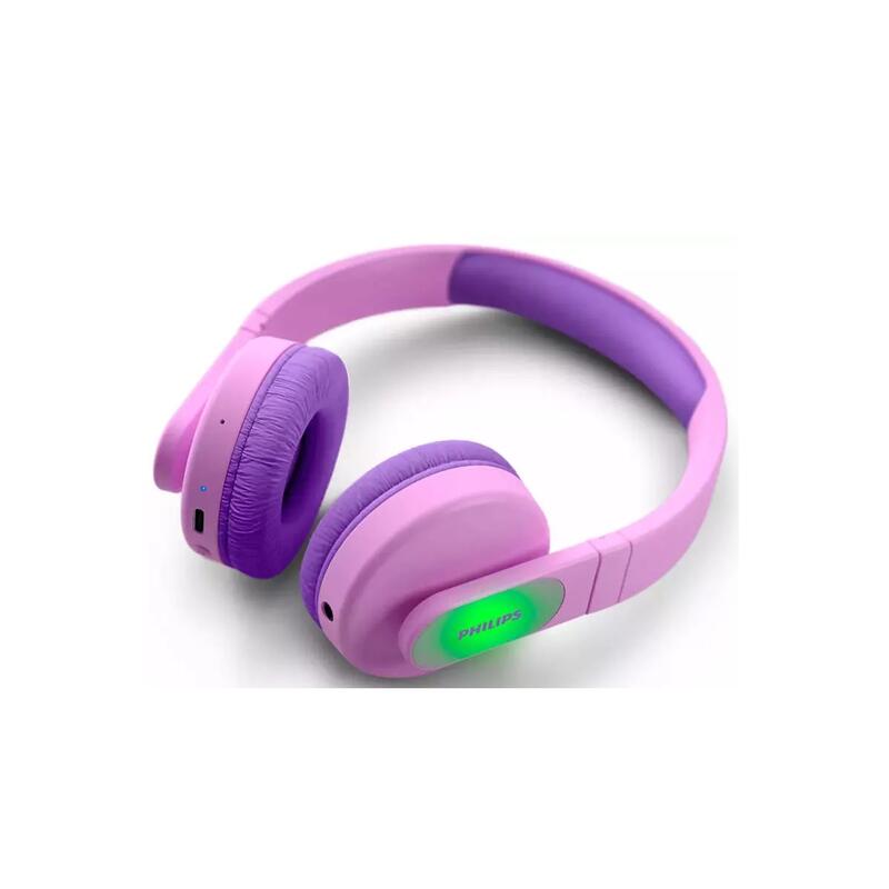Casque arceau filaire rose
