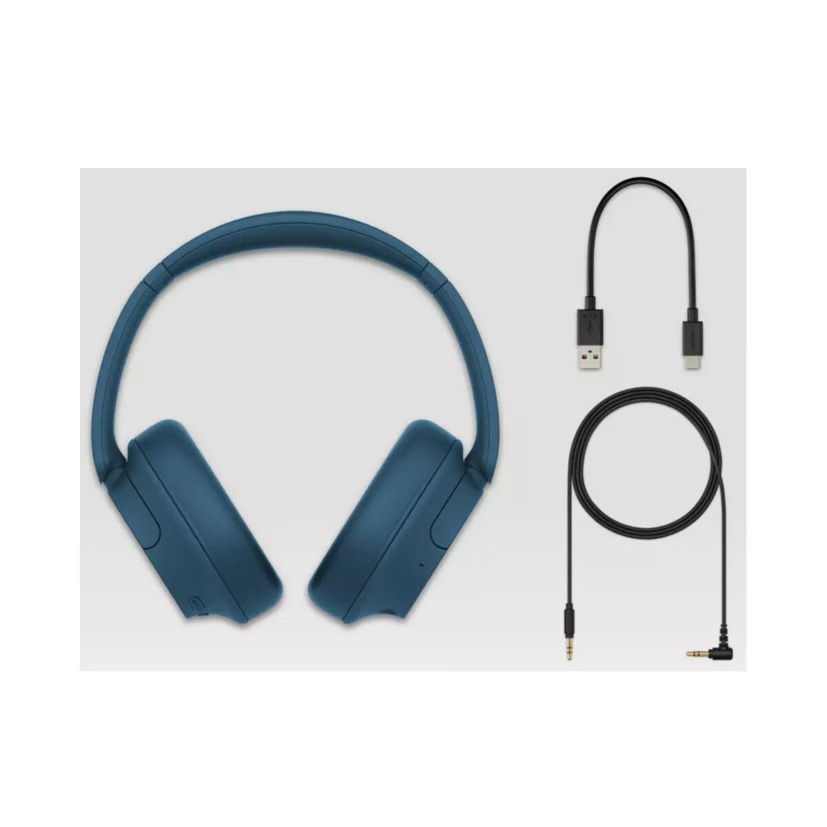Casque bluetooth circum-aural bleu 4/6