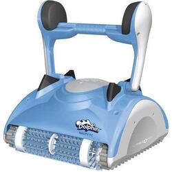 Robot electrique de piscine fond, parois et ligne d'eau avec télécommande