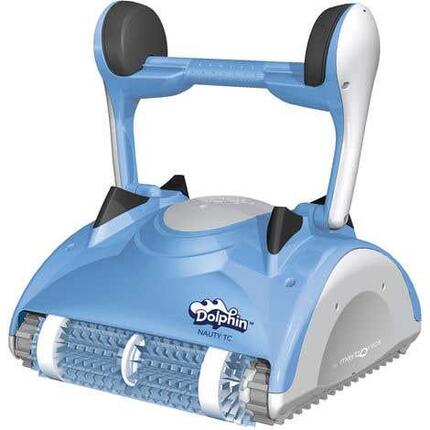 Robot electrique de piscine fond, parois et ligne d'eau avec télécommande