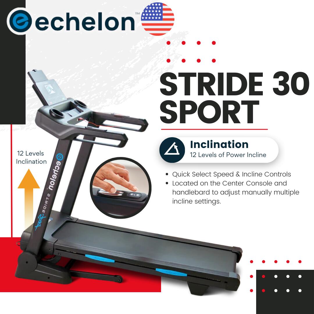 Echelon Stride 30 Sport Treadmill