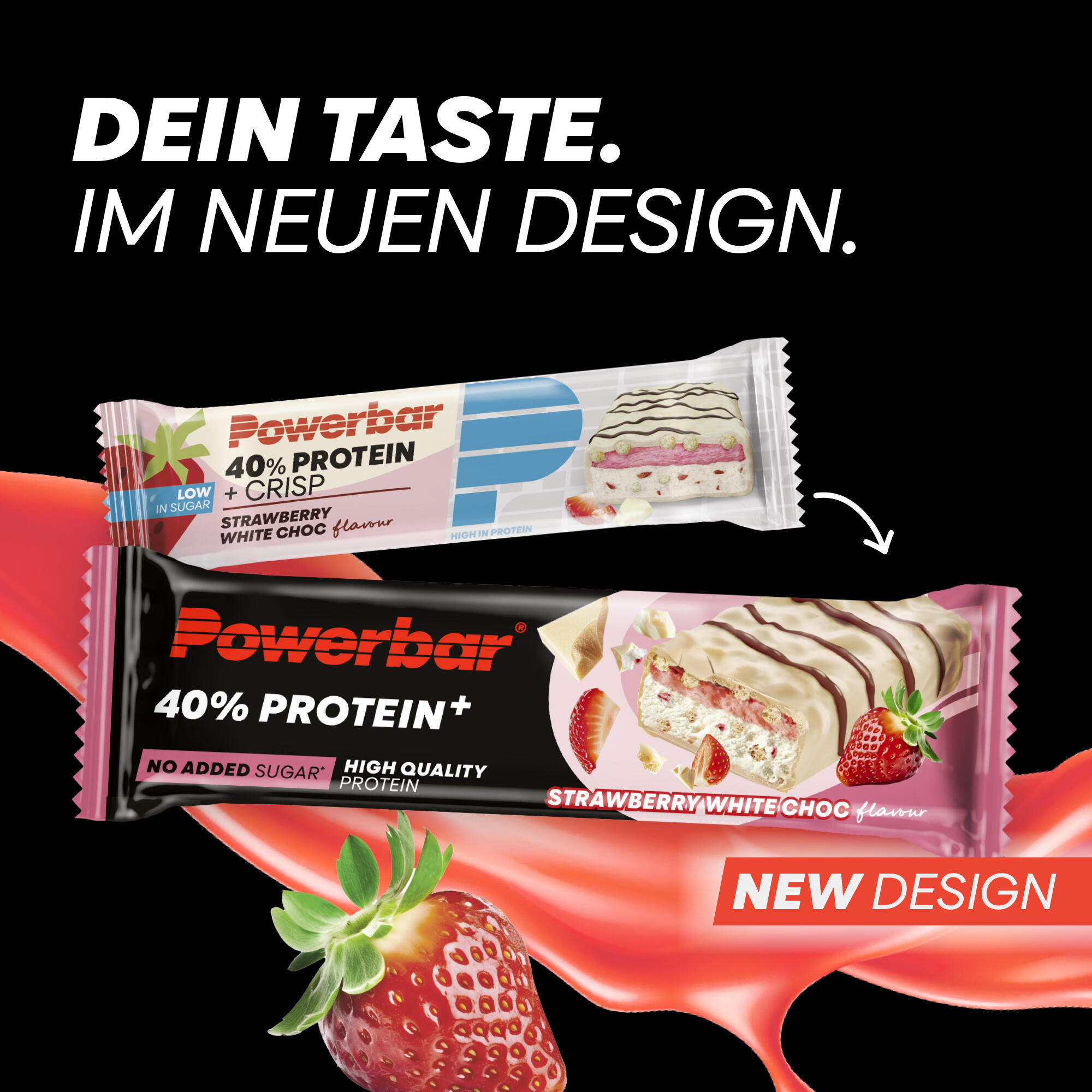 Barre protéinée 40% Crisp 40g PowerBar (lot de 12) 2/7