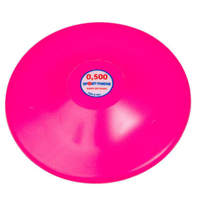 Übungsdiskus Super 0.5 kg Leichtathletik Unisex Fuchsia