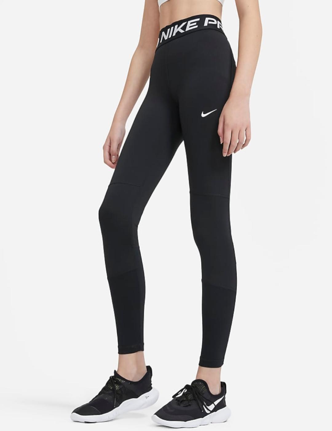 Leggings para Niña Nike Pro 365 Negro 1/2