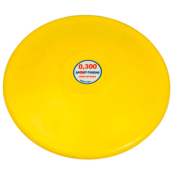 Übungsdiskus Super 0,3 kg Leichtathletik Unisex Gelb