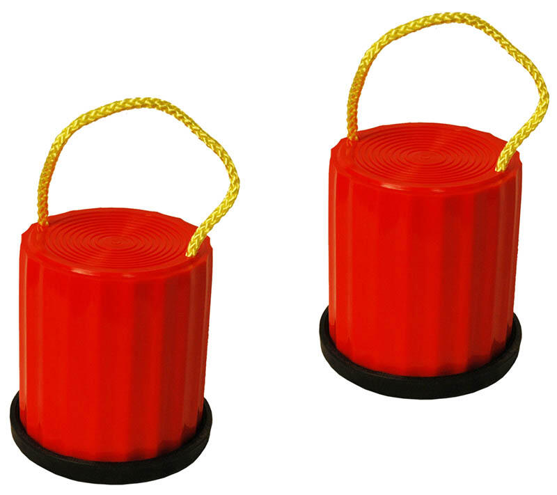 PLASTIC SHOE TINS - WITH RUBBER RIM