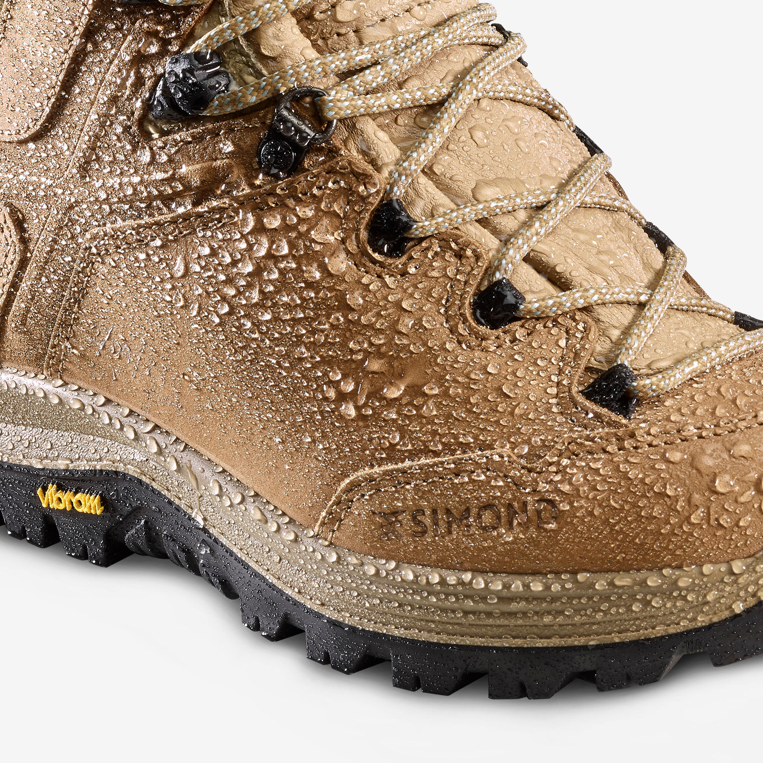 CHAUSSURES DE TREKKING EN CUIR IMPERMÉABLES - FEMME 4/7