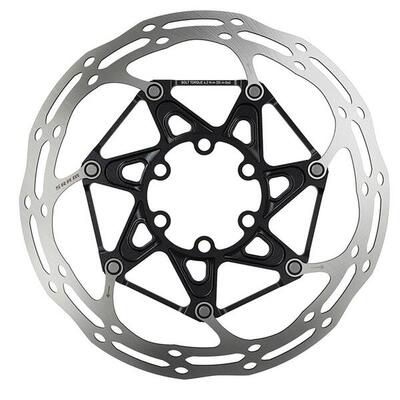 Schijf centerline 2p st rounded 180mm zwart