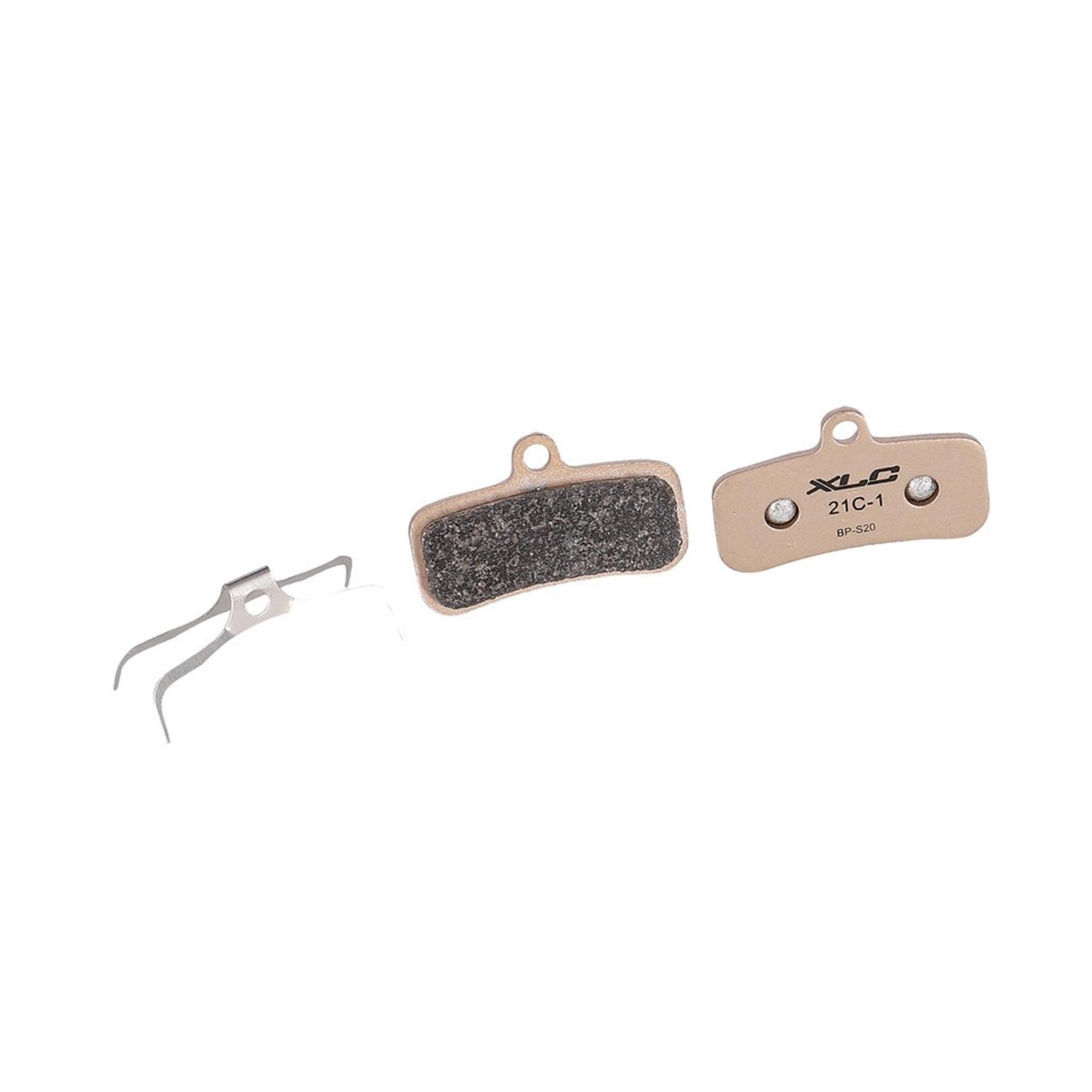 Paire de Plaquettes Métalliques XLC BP-S20 Shimano Saint et TRP 1/3