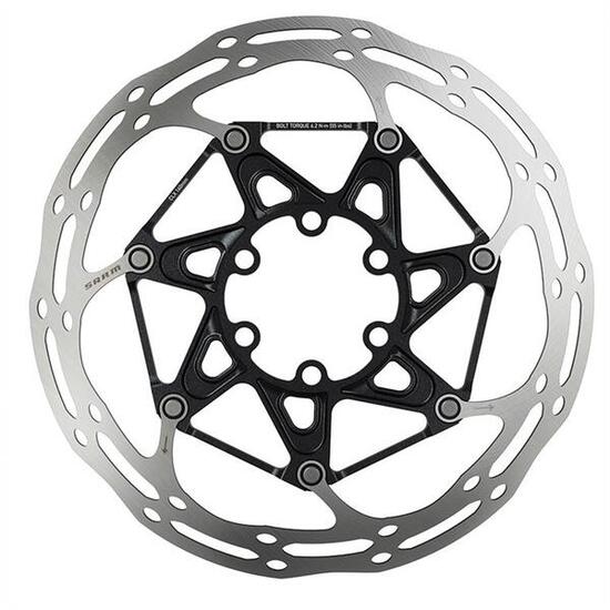 Dischi Sram Rotor Centerline 2P 180Mm Black Ti Rounded