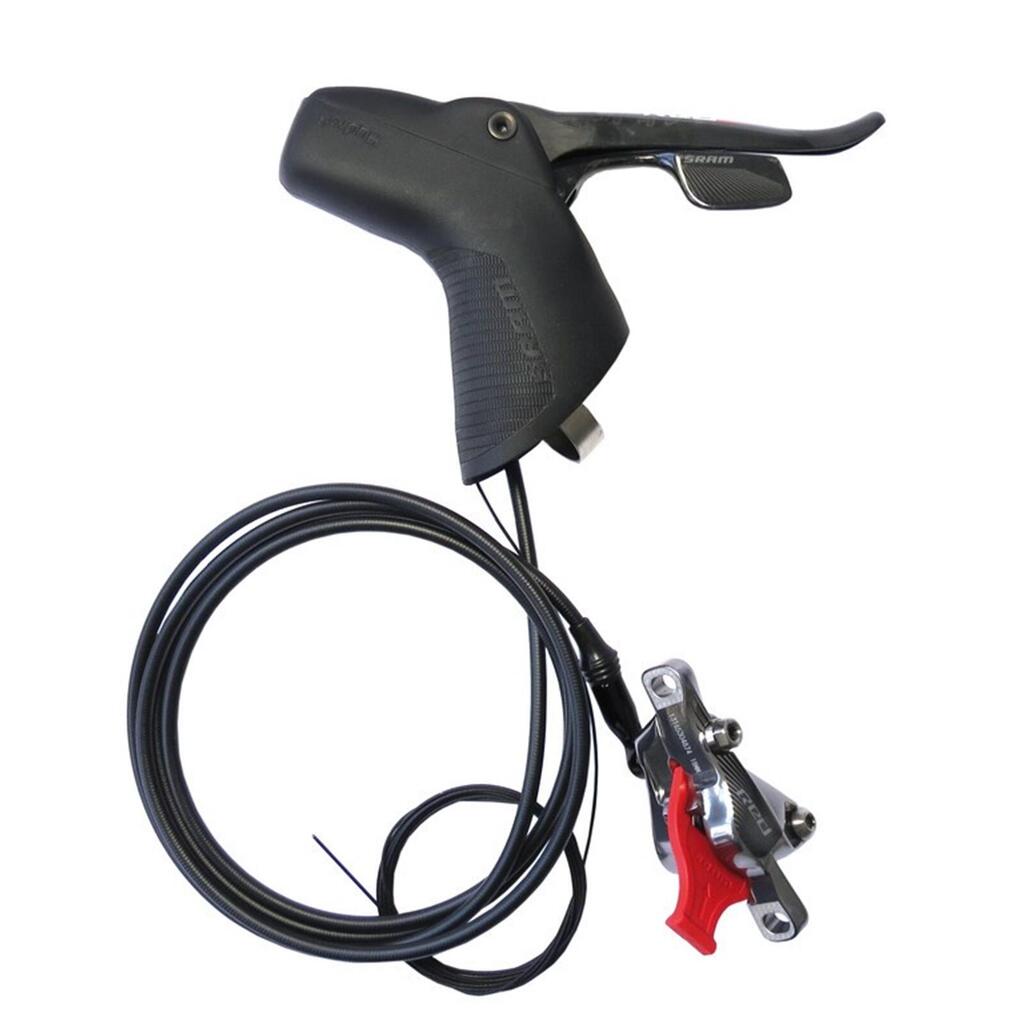 SRAM Red 22 Disc Brake — left front, 2-sp, 950mm hose.
