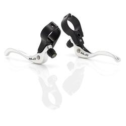 Paire Leviers XLC BL-R02 pour freins mécaniques 31,8 mm - Noir/Argent