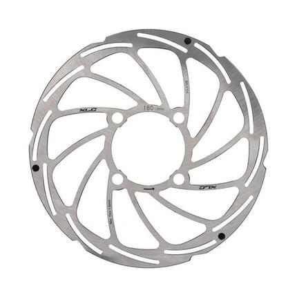 XLC BR-X114 4 Hole Rohloff Brake Disc Silver 180 mm