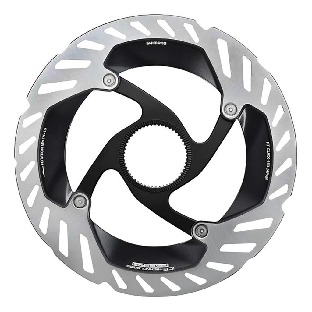 Brake disc with locking ring internal spline Shimano RT-CL900 Center Lock Ice Te