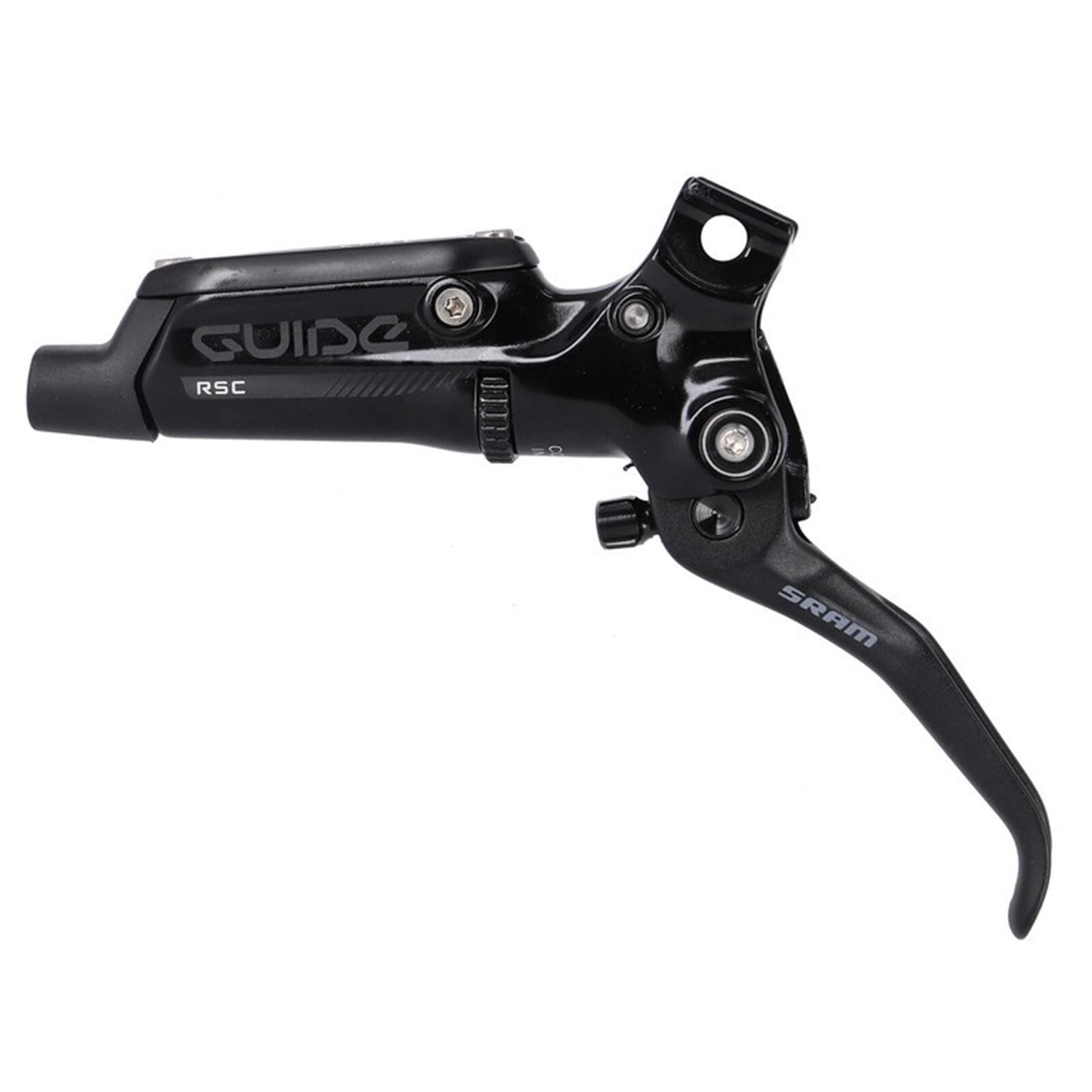 Sram Disc Brake Lever Assembly - Aluminum Lever Guide Rsc Black