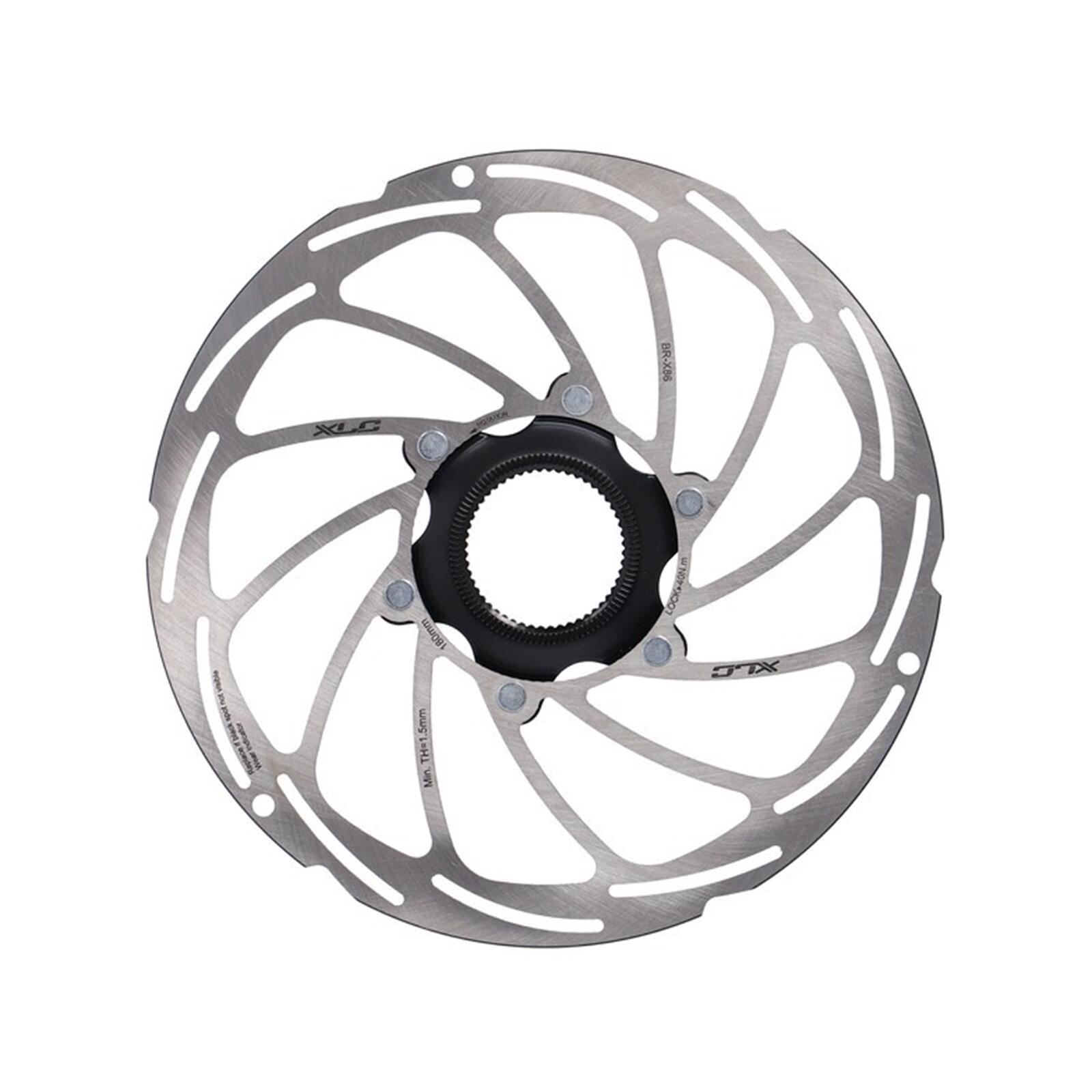 XLC BRX86 Remschijf Ø180mm Center-Lock - Zilver