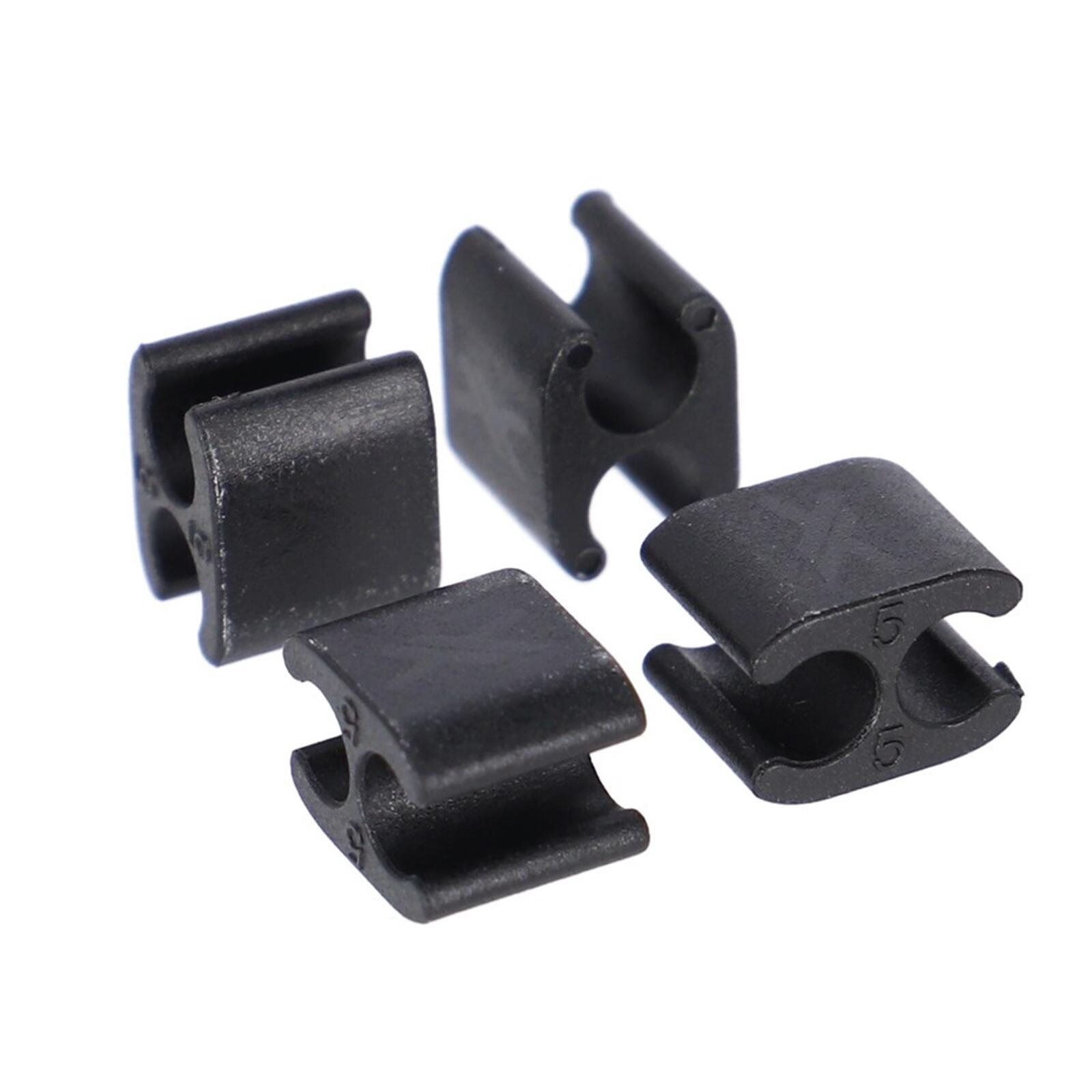 XLC Kabelclip BR-X122 Ø5mm Kabel, Ø5mm Aussenhülle 30er Set 1/2