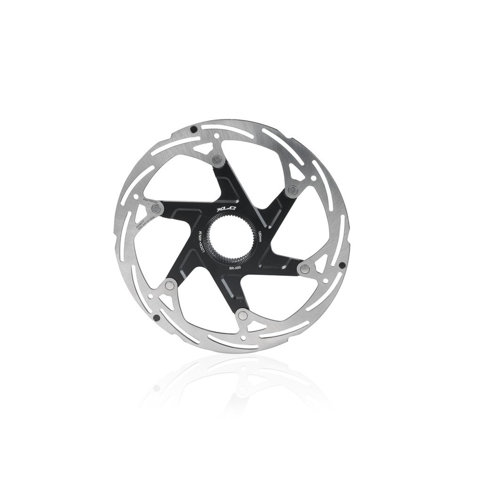 XLC Disco freno XLC BR‑X82 CenterLock Nero/Argento 1,8 mm — 140/160/180/203 mm