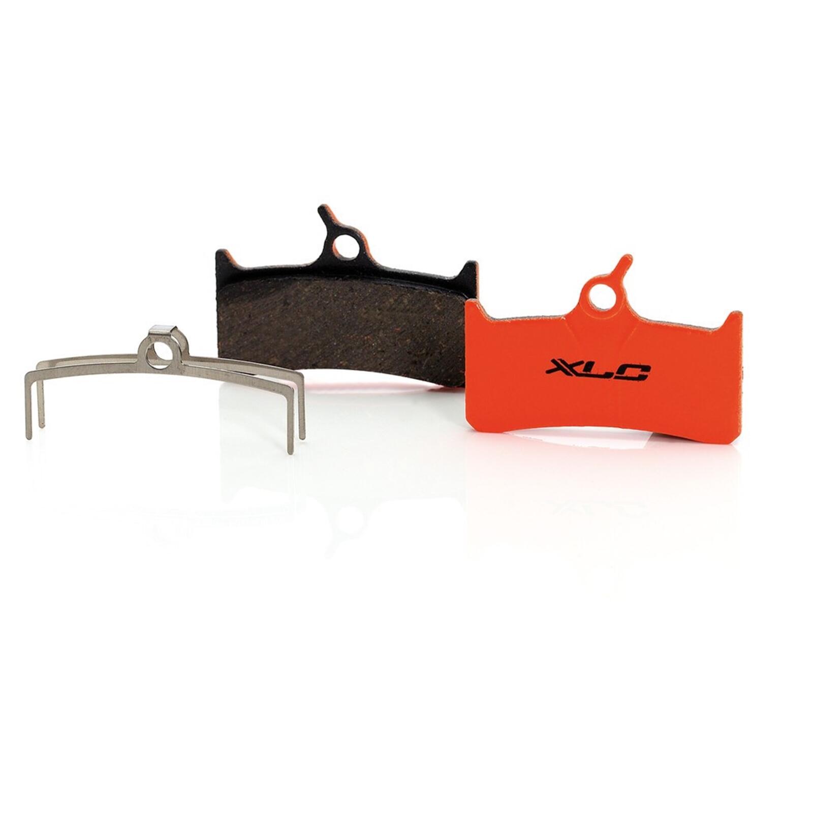 Par de pastillas orgánicas XLC BP-O10 para Shimano Deore, Grimeca Sys 8 y Sram 1/2