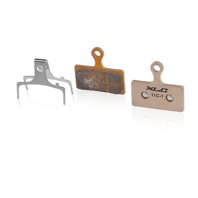 Pastiglia freni a disco per bicicletta XLC BP-S25 Sh.Alfine.Br-M675 Gold Sint.