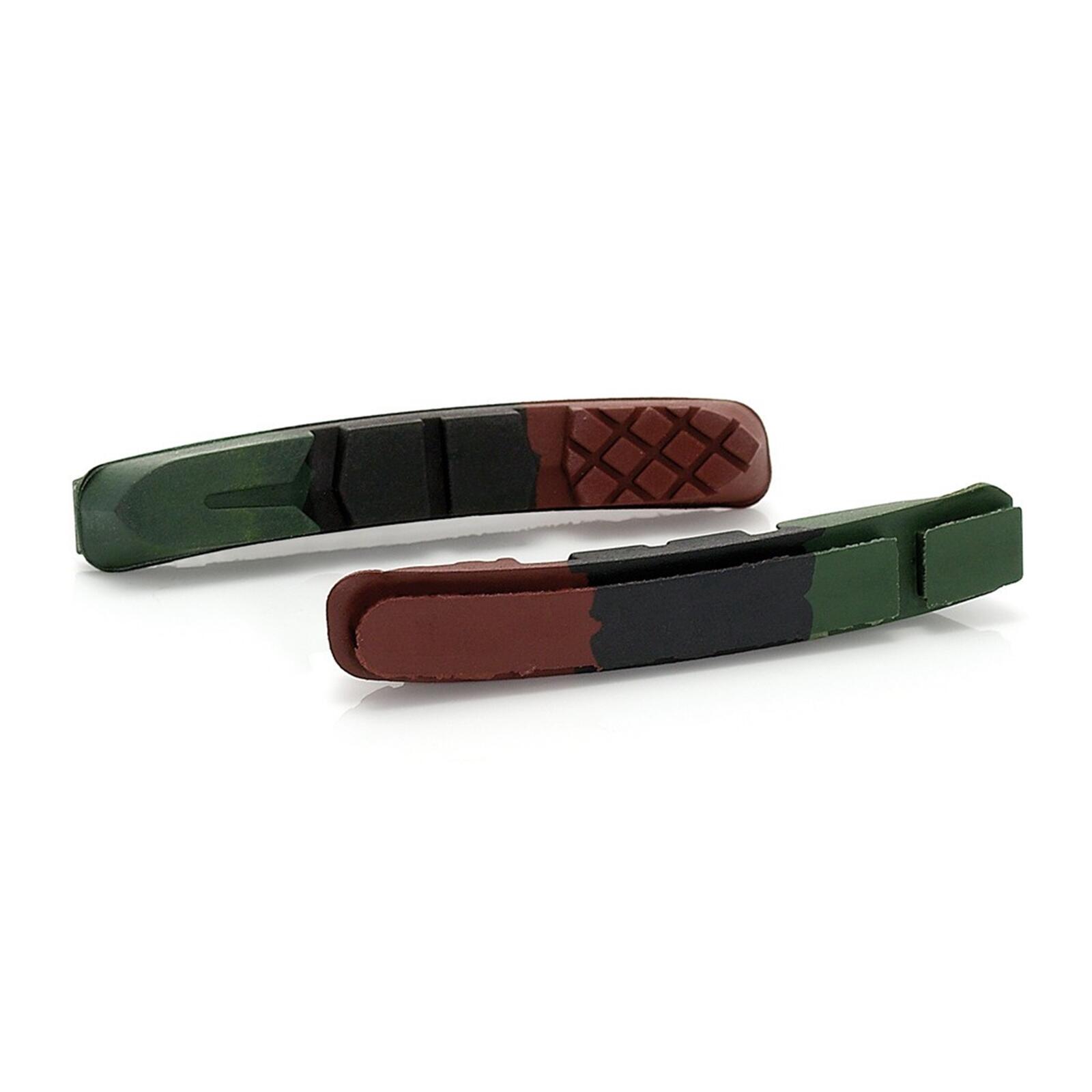 Guma Hamulcowa Bs-X09 72Mm Zielona/Czarna/Czerwona, Zestaw 4 Sztuk