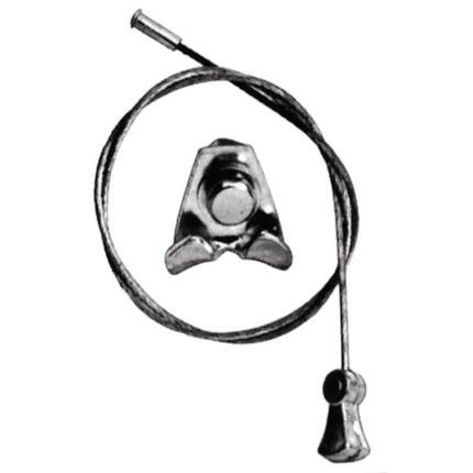 Point Querzug für Canti-Bremse universal 380mm mit Kabelhalter