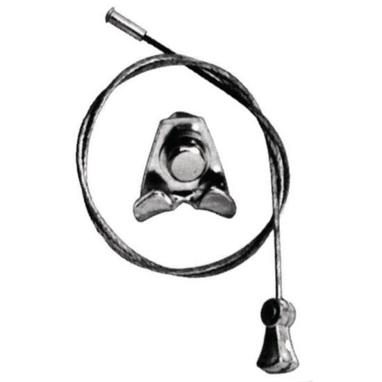 Point Querzug für Canti-Bremse universal 380mm mit Kabelhalter