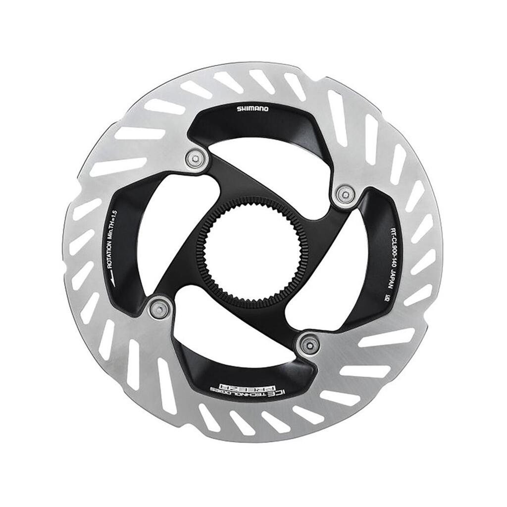 Brake disc with locking ring internal spline Shimano RT-CL900 Center Lock Ice Te