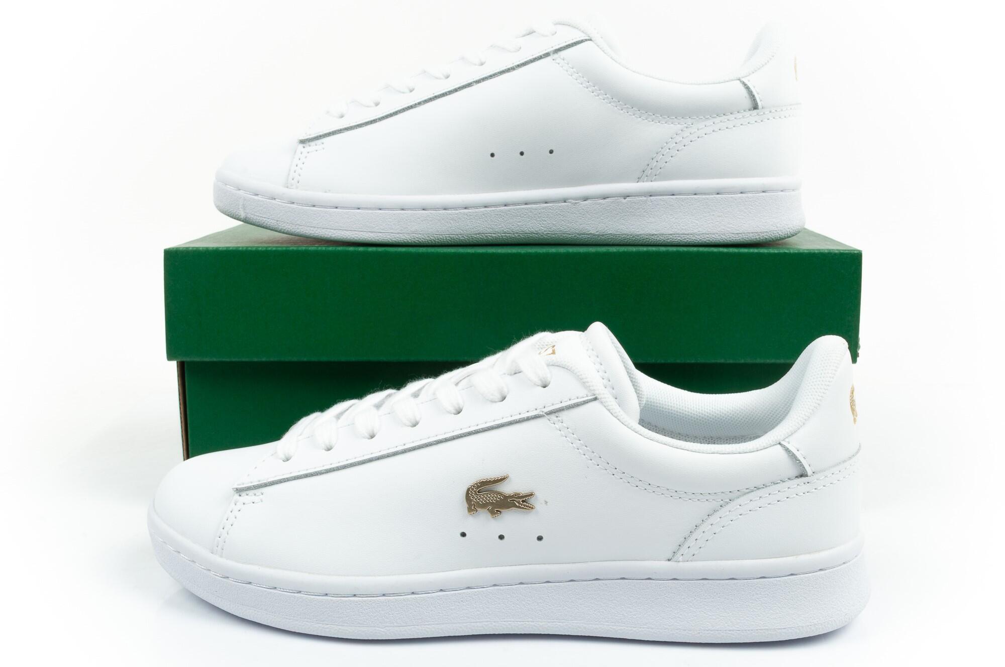 Baskets Lacoste Modèle Carnaby Couleur Blanc 7/7