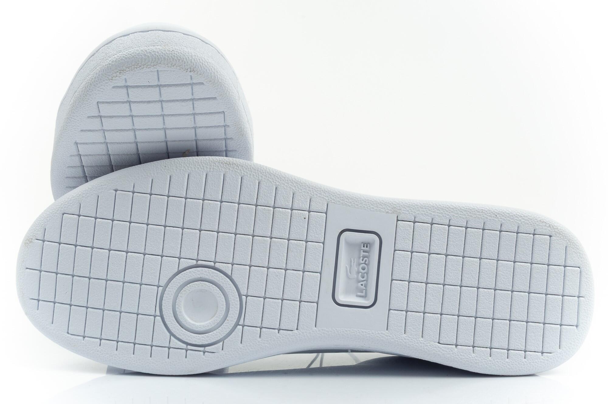 Baskets Lacoste Modèle Carnaby Couleur Blanc 6/7